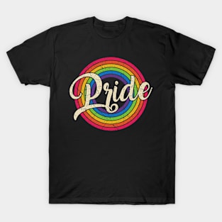 Lgbt raibow circle Pride T-Shirt